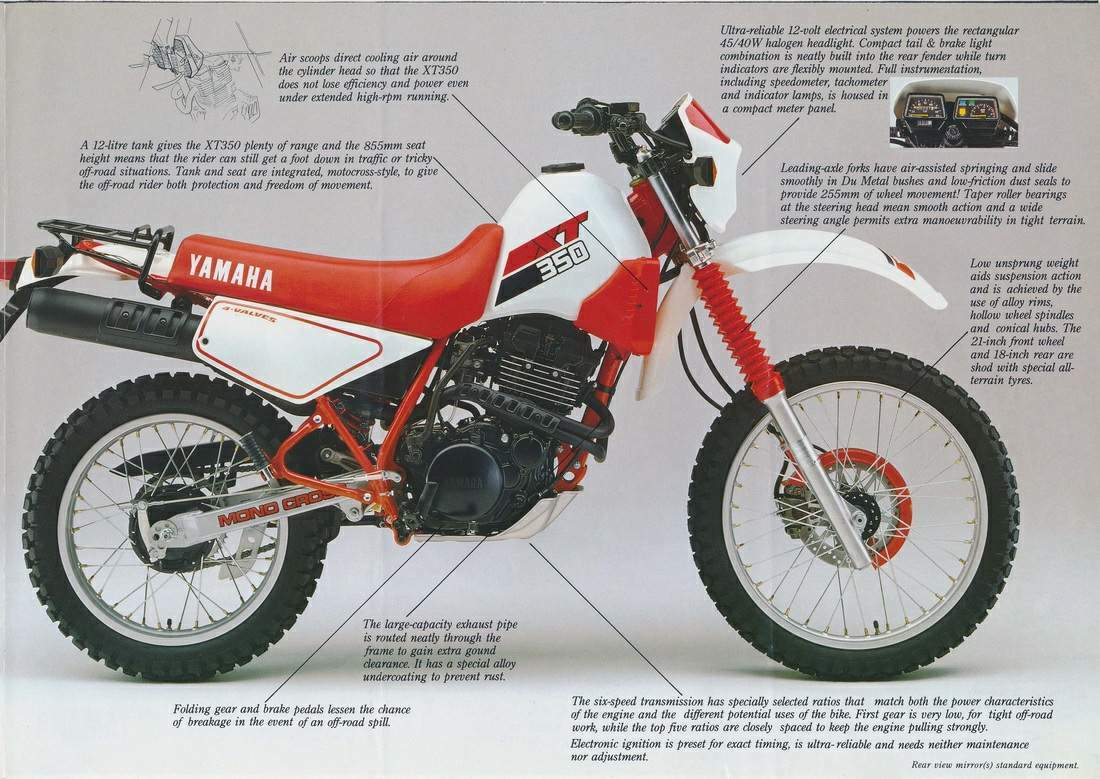 Xt350 engine deals